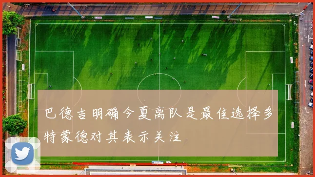 巴德吉明确今夏离队是最佳选择多特蒙德对其表示关注